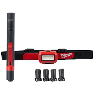 milwaukee Power pack komplekts hlipl-led ar sārma baterijām