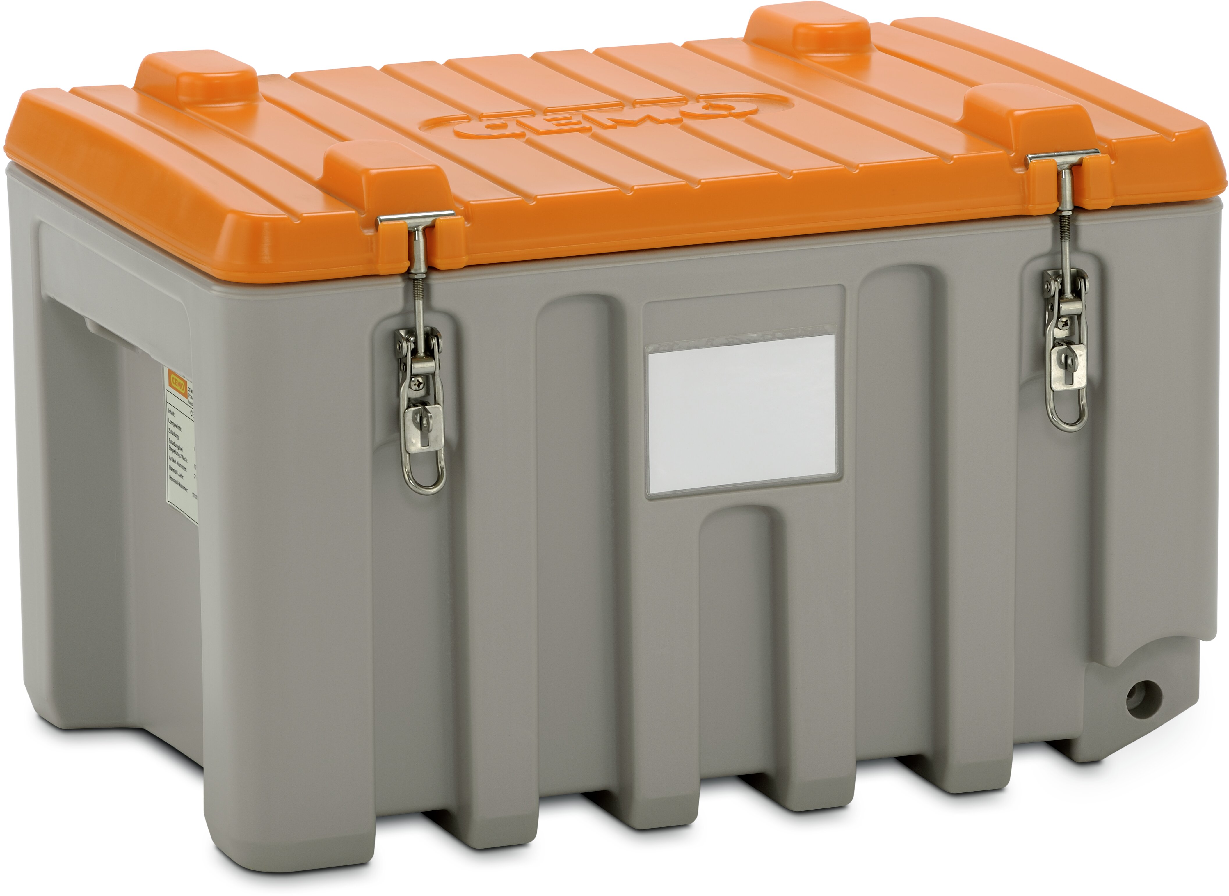 CEMBOX 150L SAFETY STORAGE GREY/ORANGE