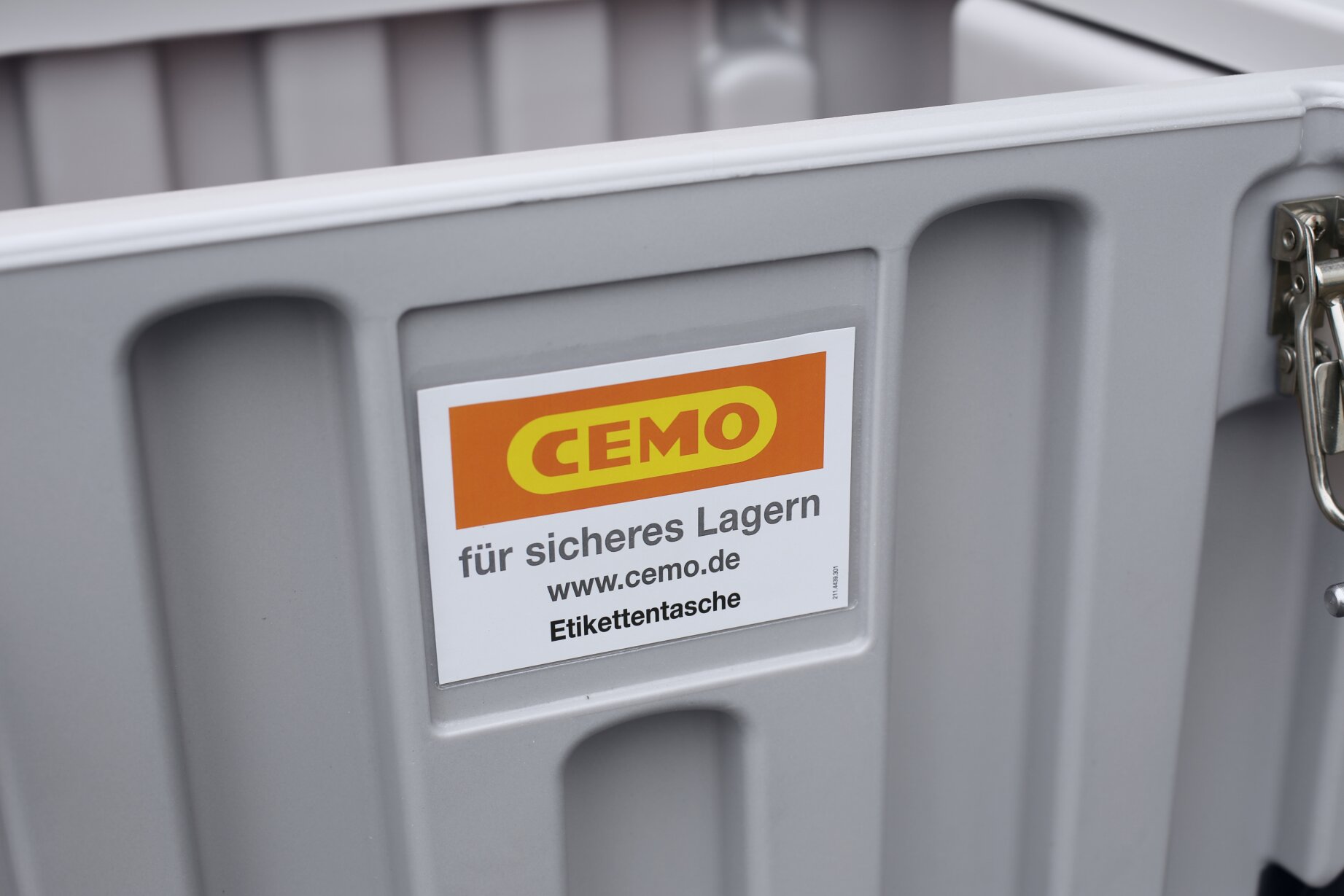 cemo Cembox 150l säilytyslaatikko harmaa/oranss