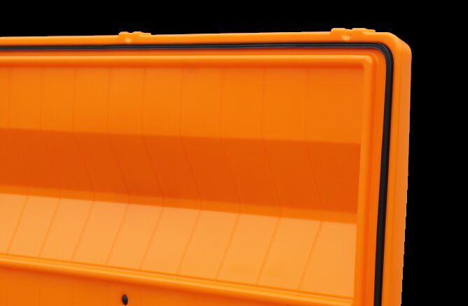 cemo Cembox 150l säilytyslaatikko harmaa/oranss