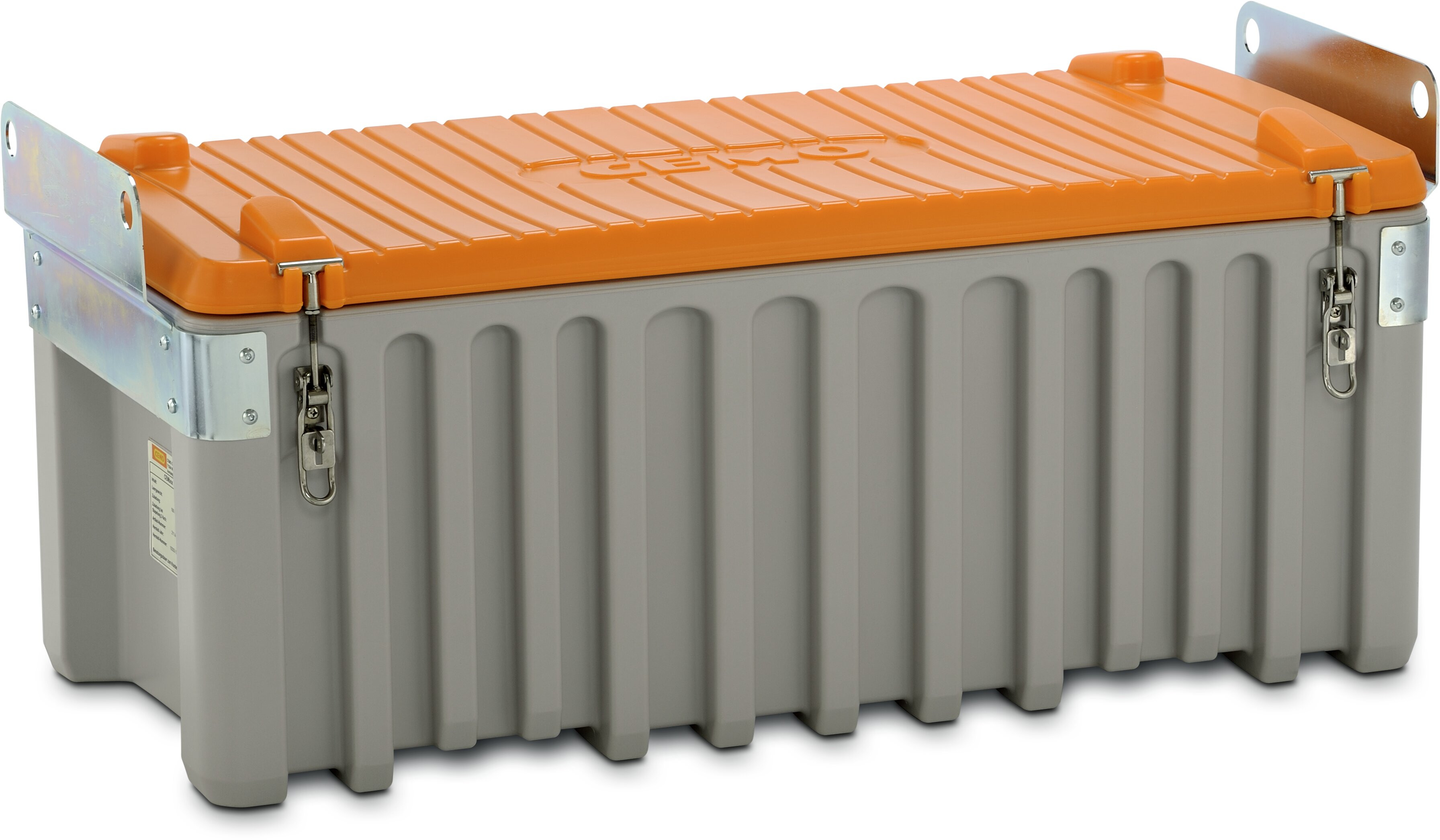 CEMBOX 250L SAFETY STORAGE GREY/ORANGE