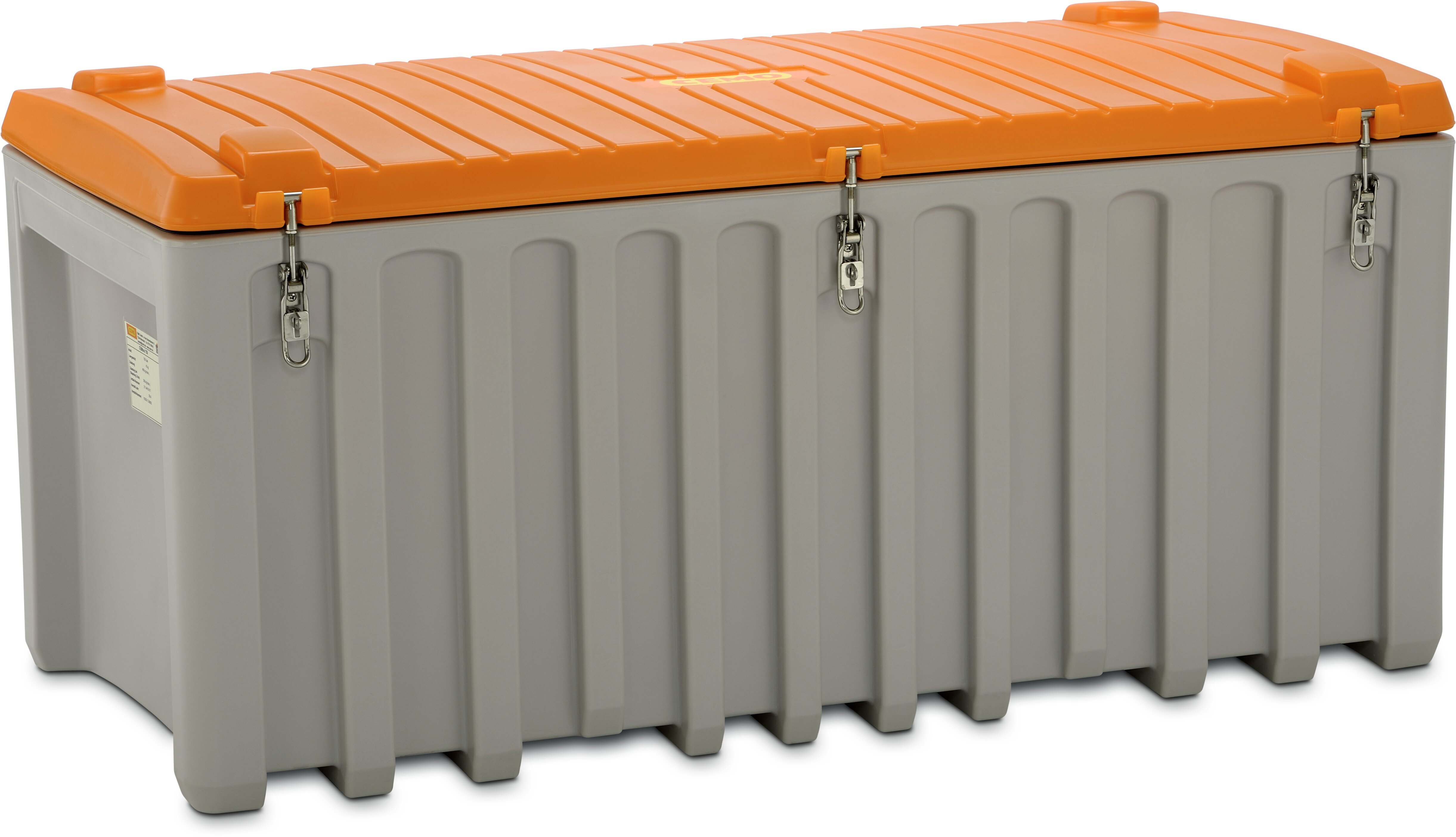 CEMBOX 750L SAFETY STORAGE GREY/ORANGE