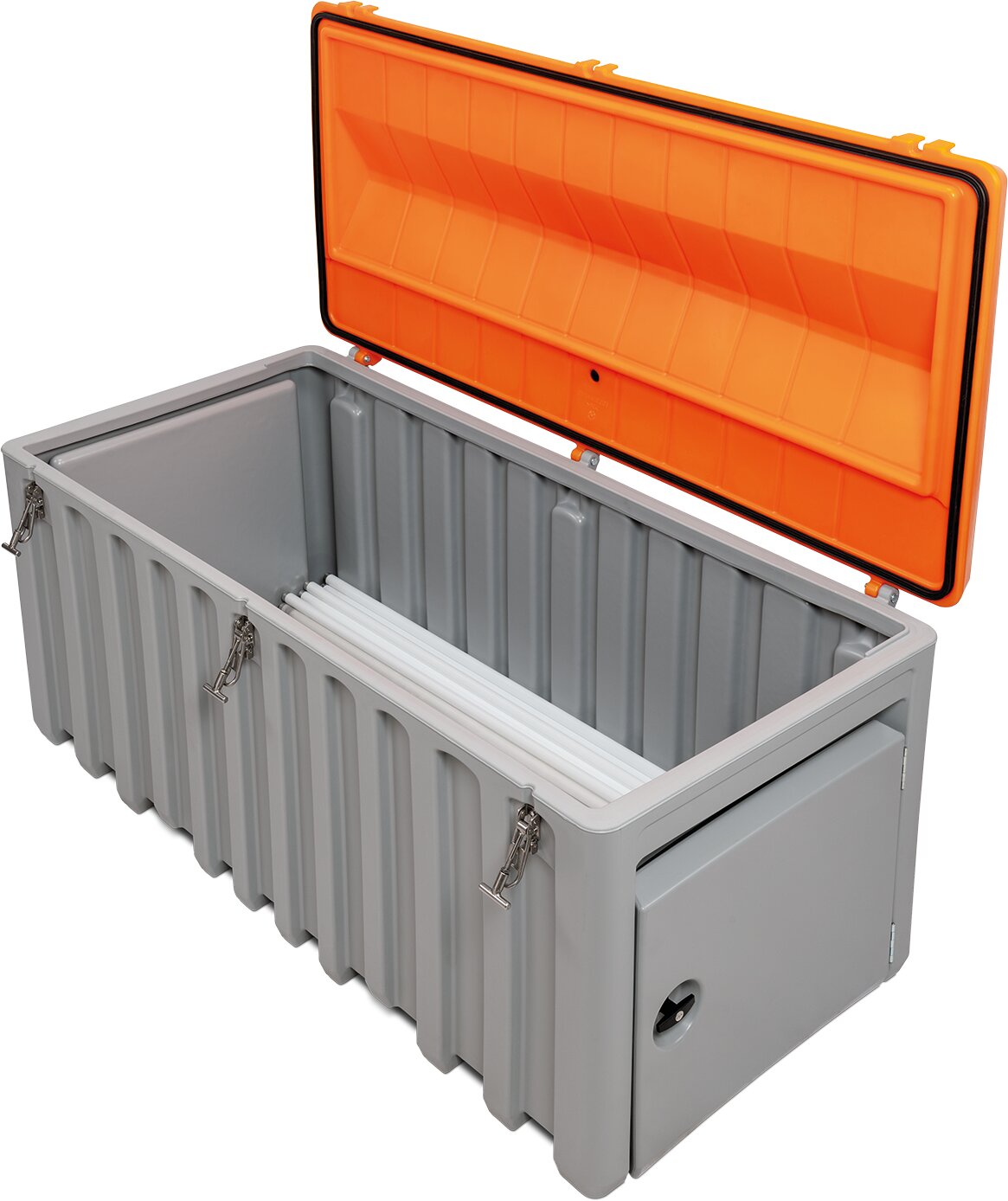 CEMBOX 750L SAFETY STORAGE GREY/ORANGE