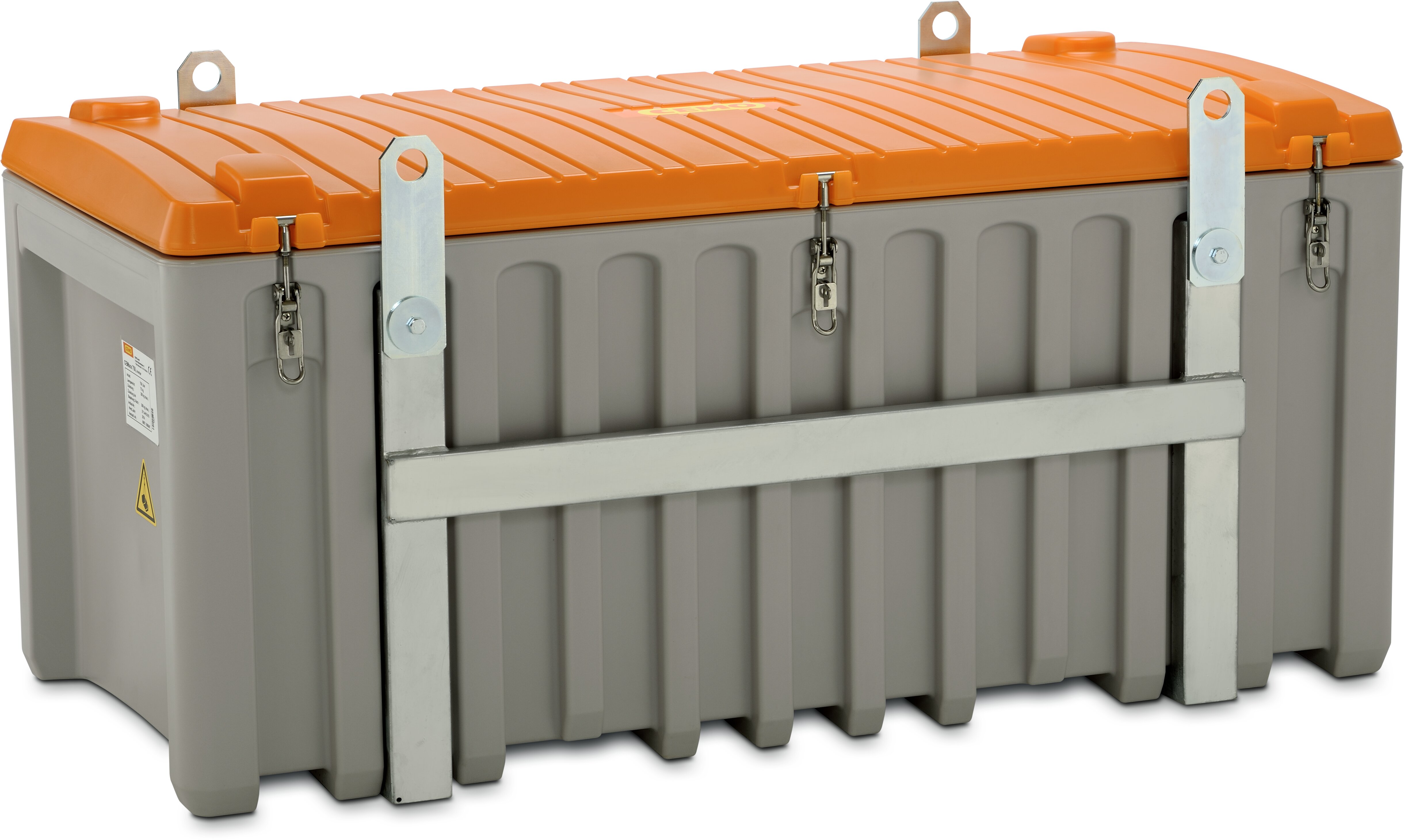 cemo Cembox 750l safety storage grey/orange