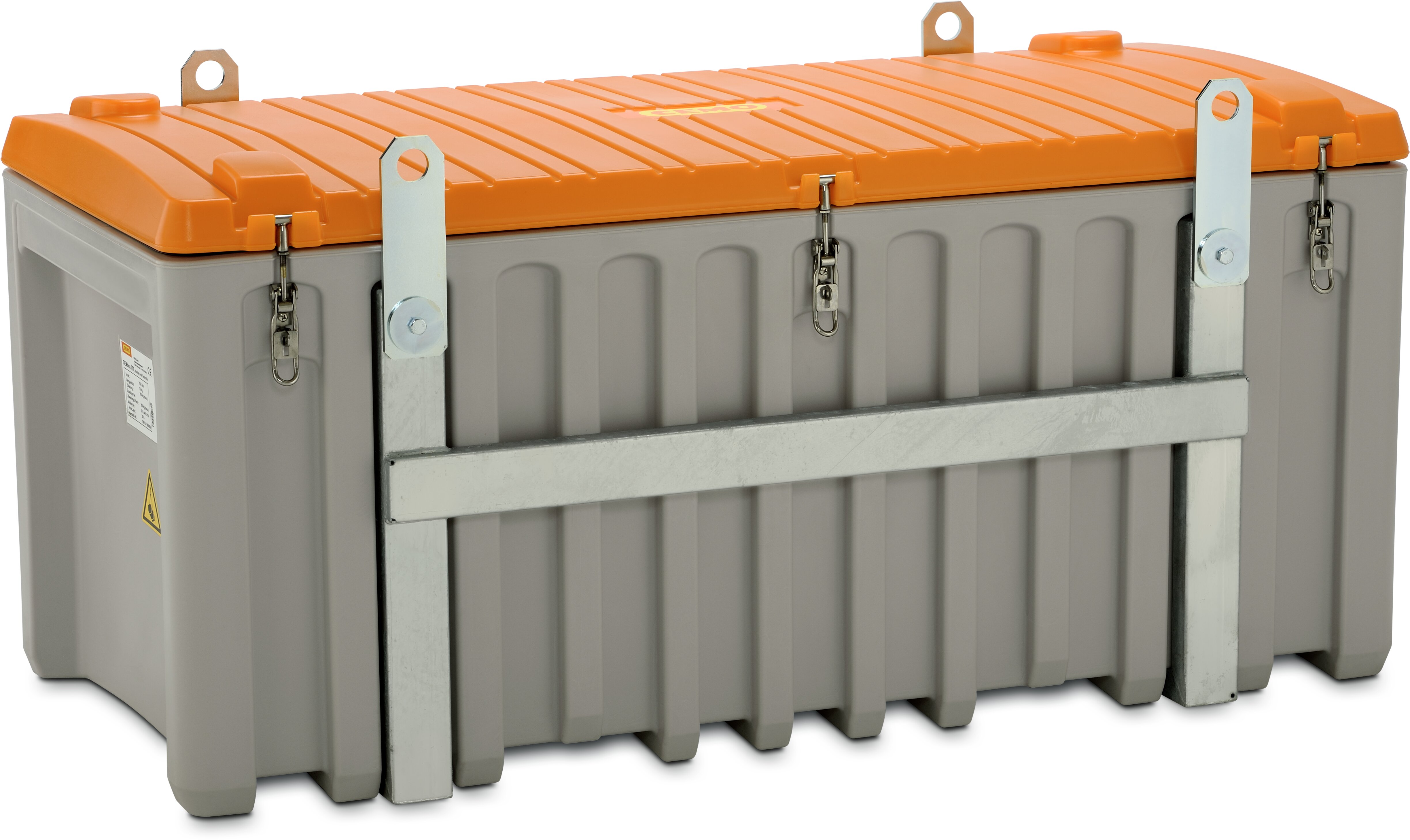 CEMBOX 750L SAFETY STORAGE GREY/ORANGE