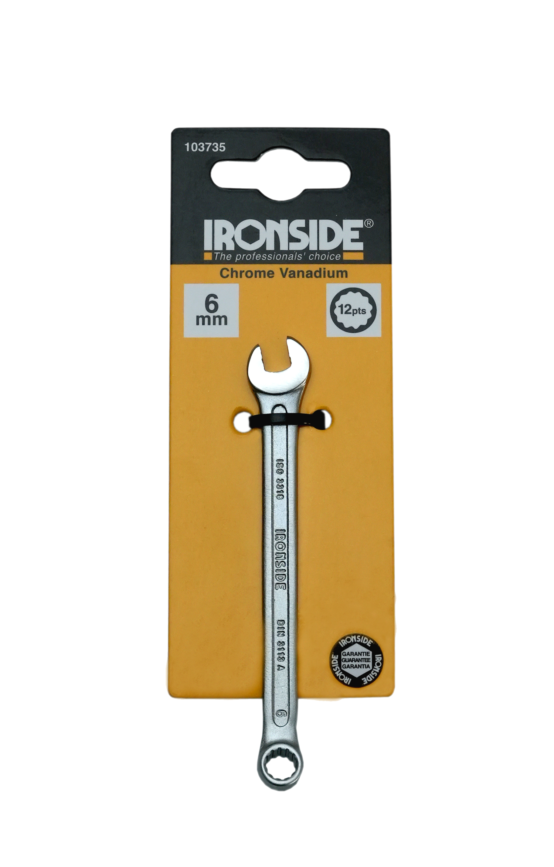 COMBINATION SPANNER IRONSIDE 6MM