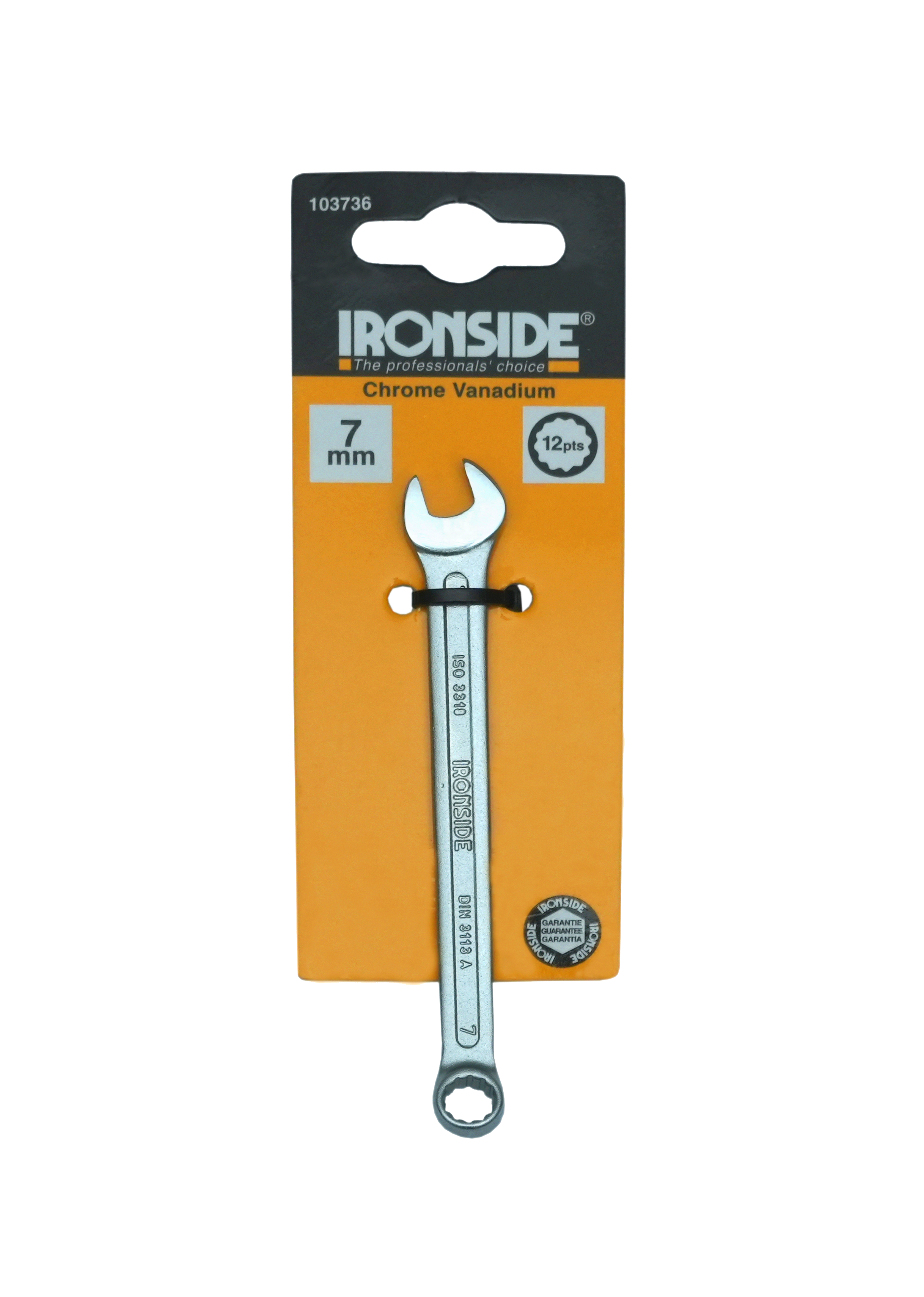 COMBINATION SPANNER IRONSIDE 7MM