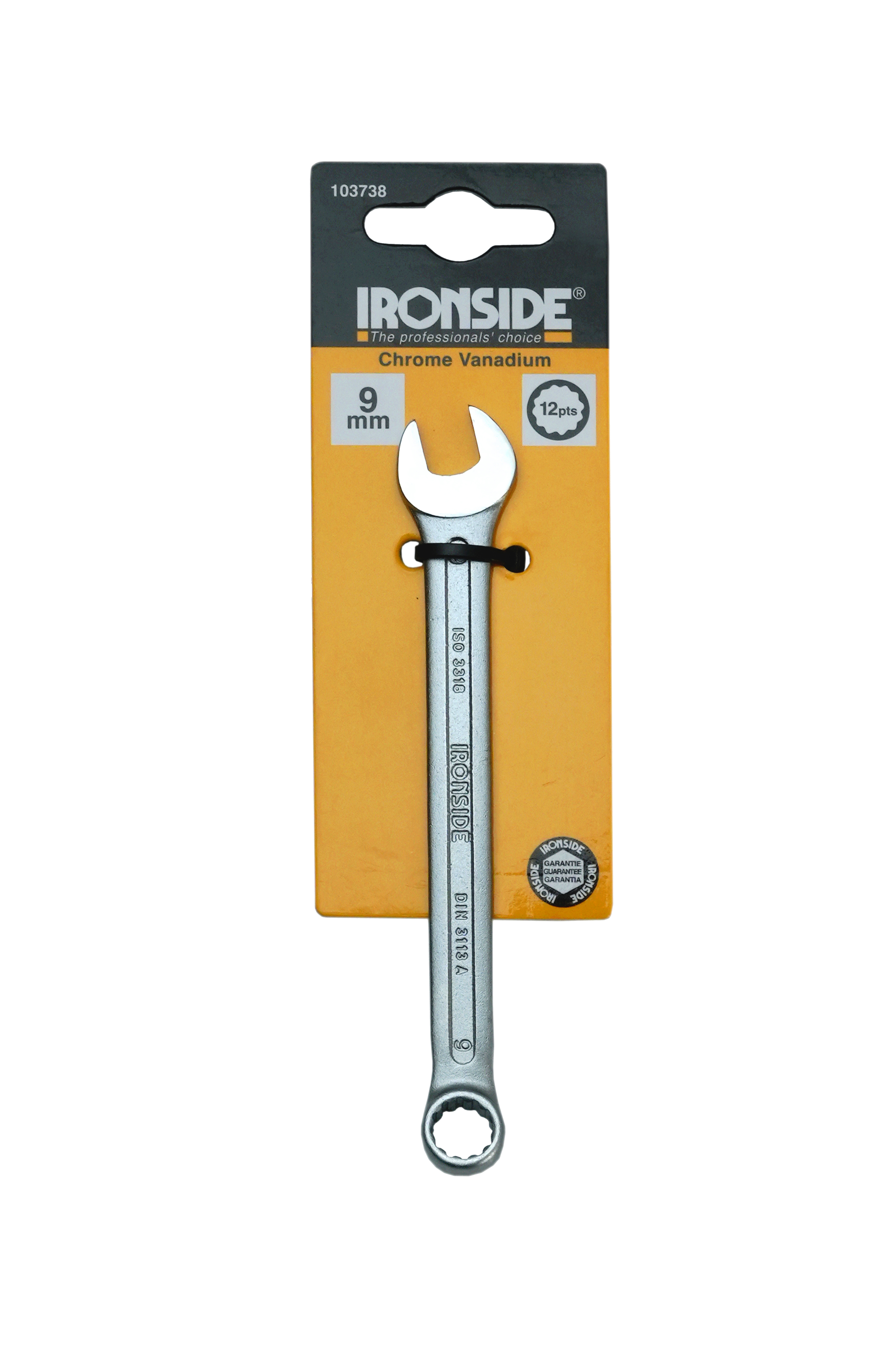 COMBINATION SPANNER IRONSIDE 9MM