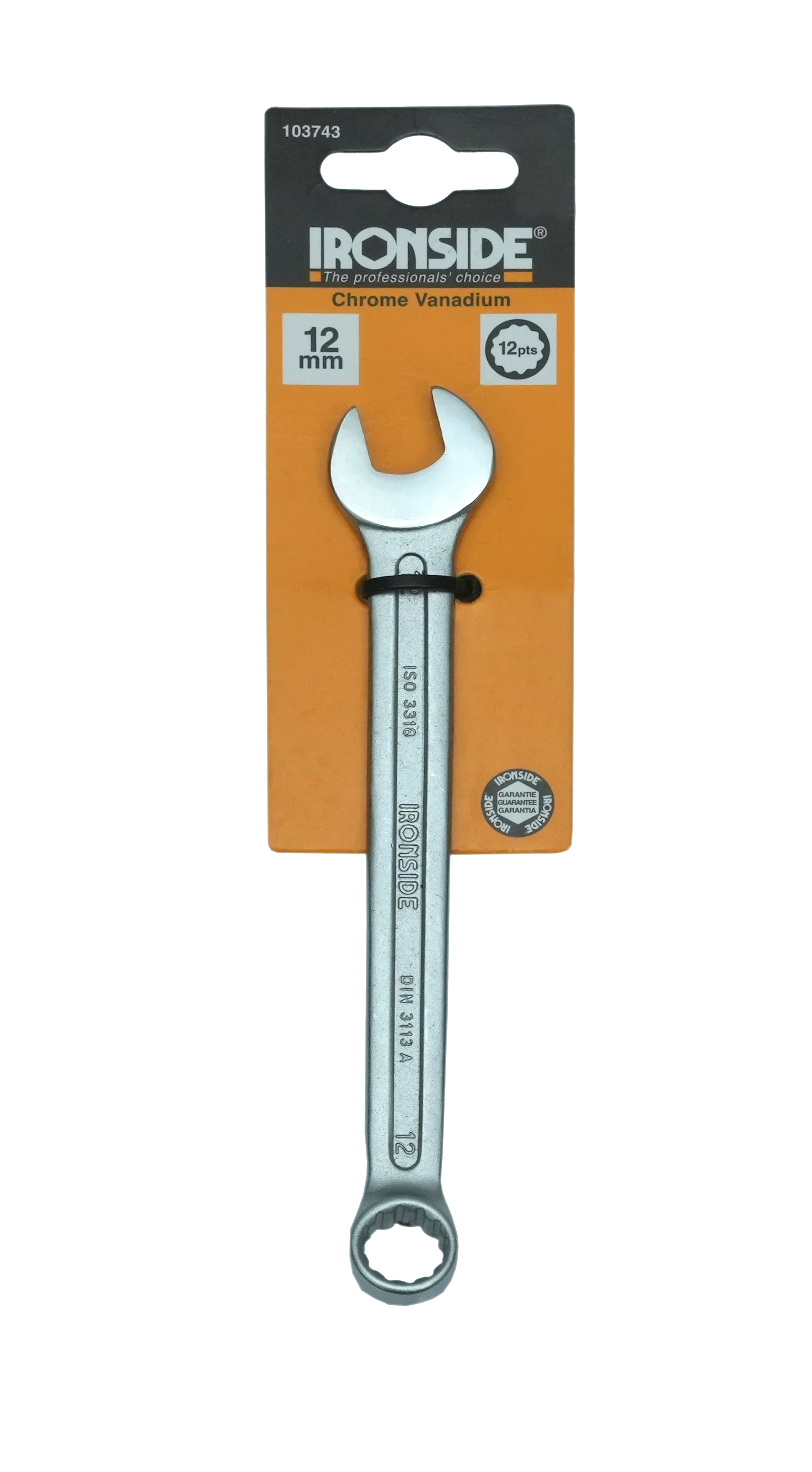 COMBINATION SPANNER IRONSIDE 12MM
