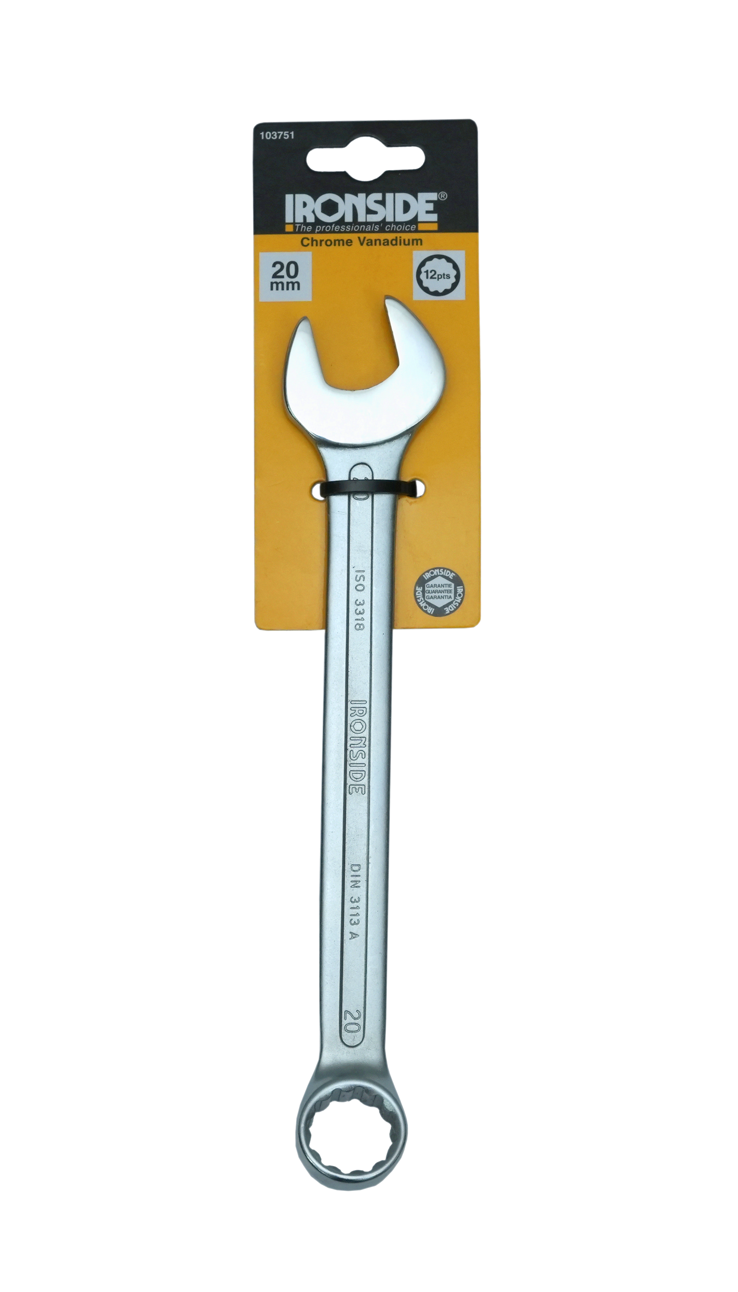 COMBINATION SPANNER IRONSIDE 20MM