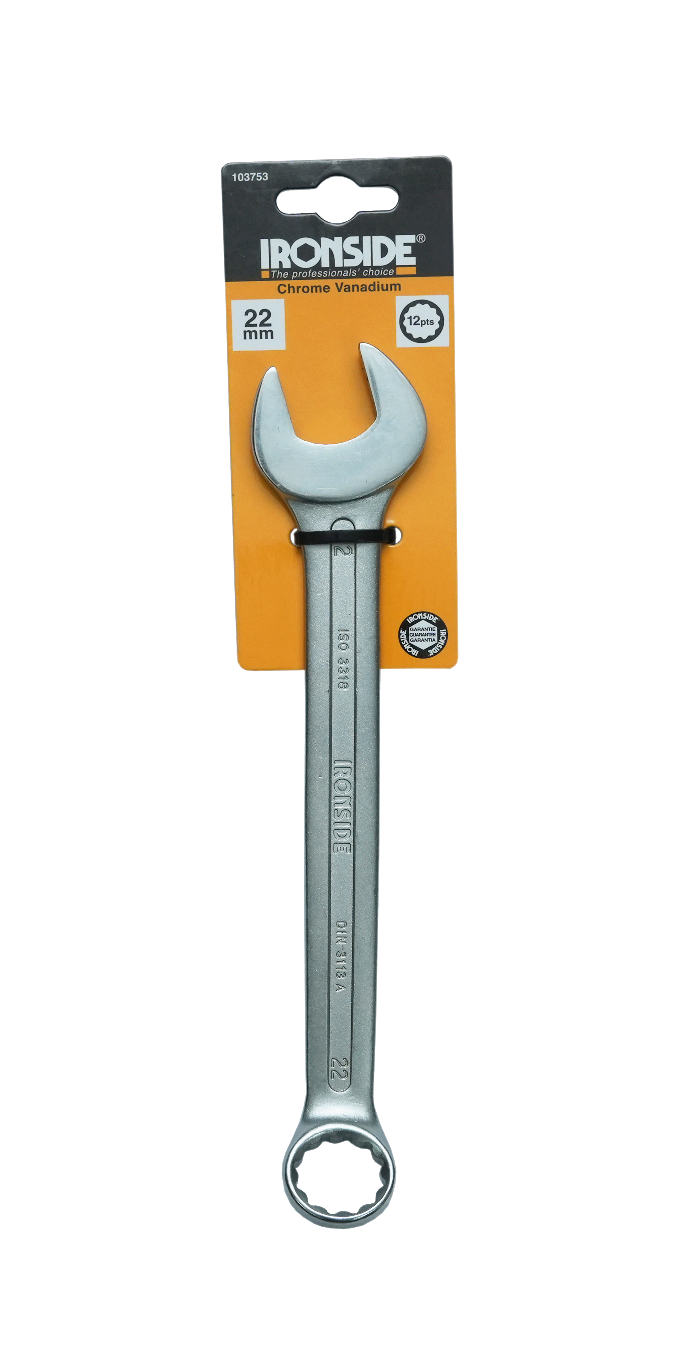 COMBINATION SPANNER IRONSIDE 22MM