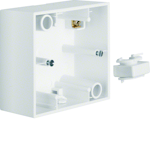 SURFACE MOUNTING BOX 1F 37MM WHITE