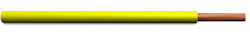 CAR CABLE FLRY-B 6 YELLOW B500