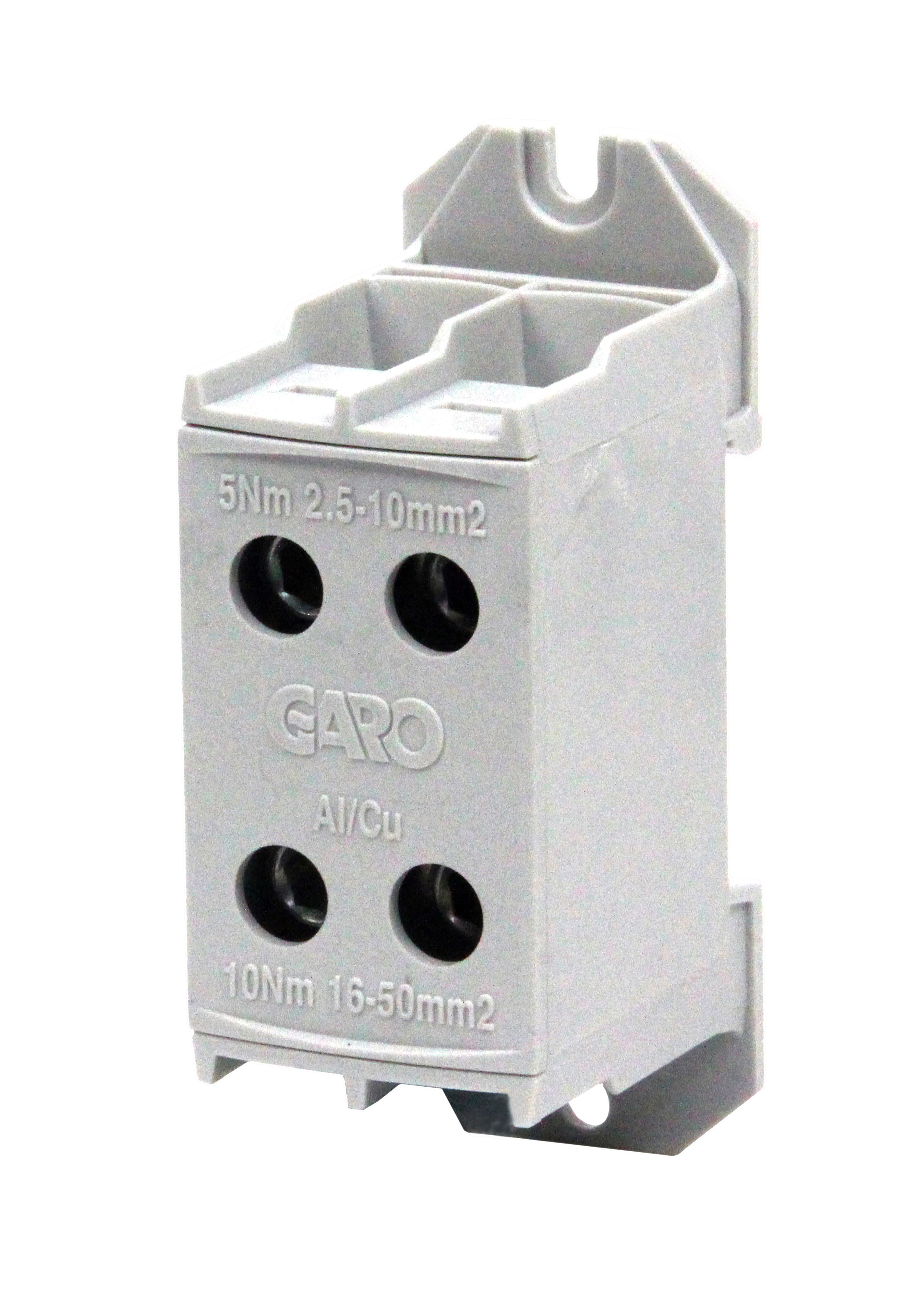 PLINT GRÅ 2,5-50MM² AL/CU 2P