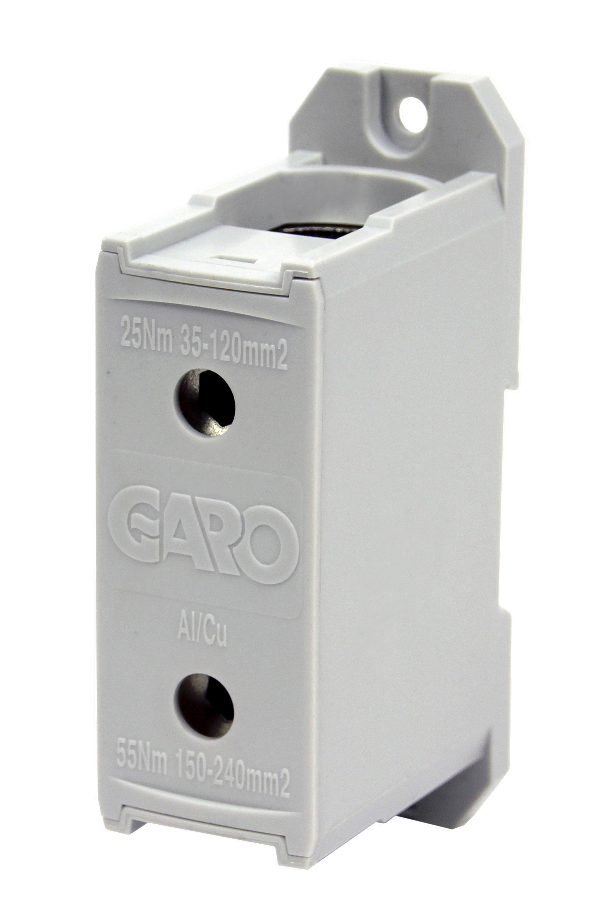 PLINT GRÅ 35-240MM² AL/CU 1P