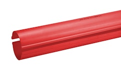 DIVIDED CABLE PR.PIPE RED 110x100 SN8 3m