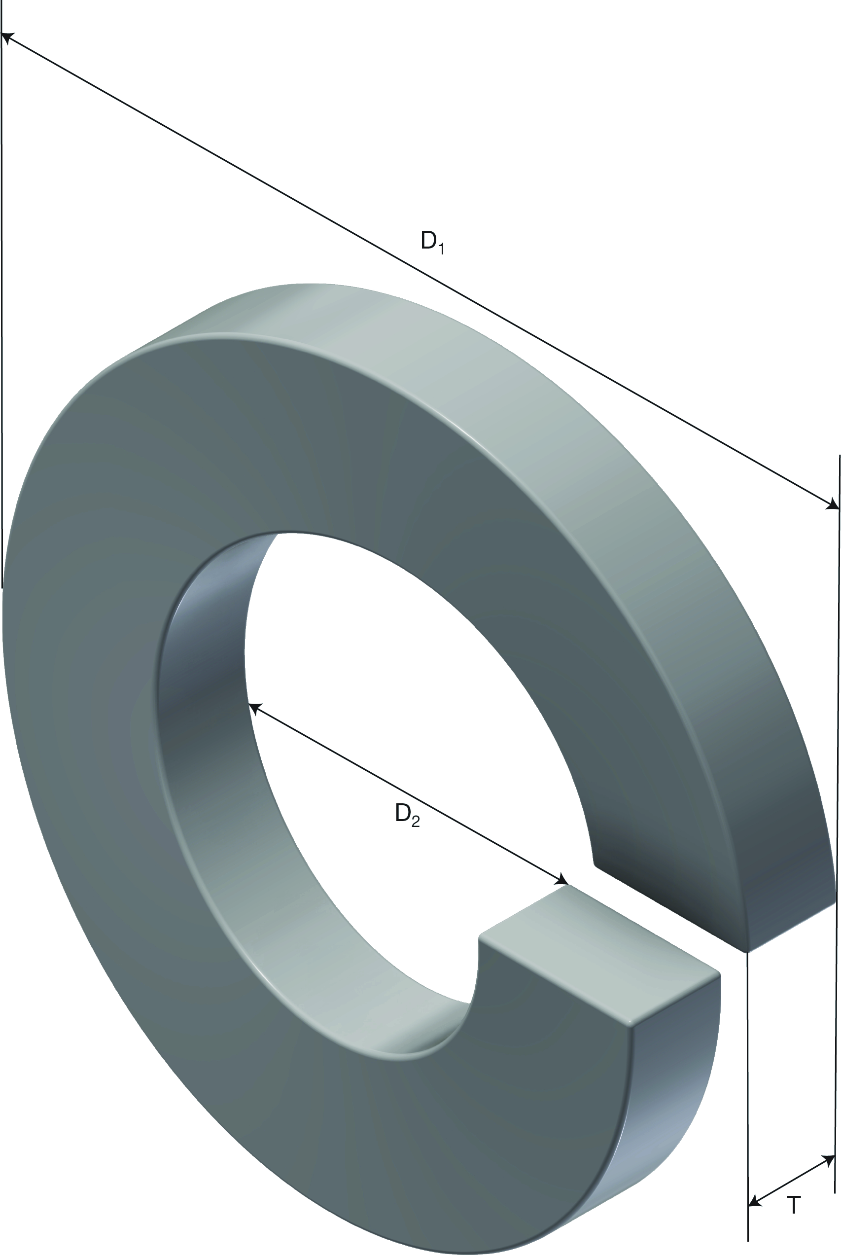SPRENGSKIVE SS M10 ØGLÆND SYSTEM