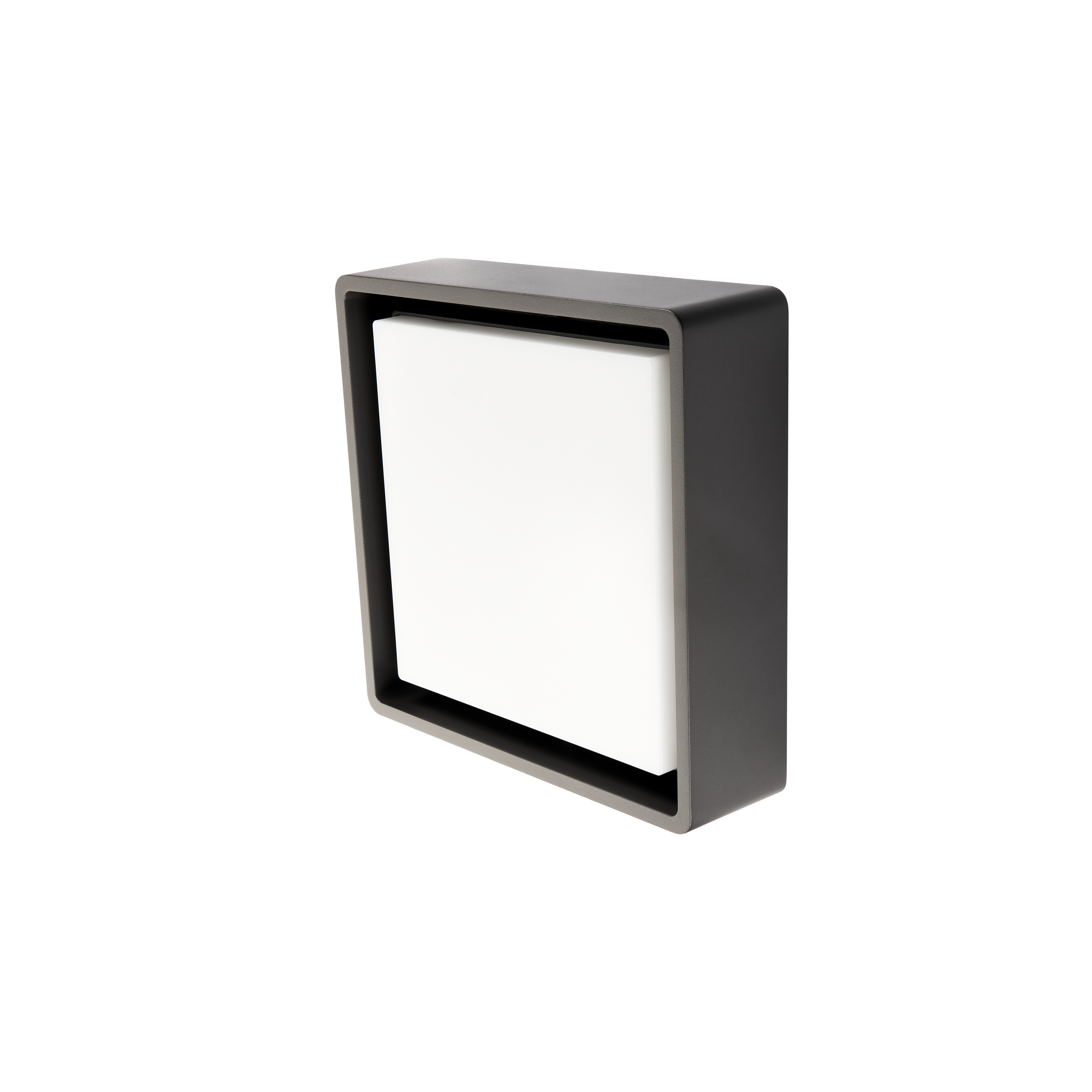 sg armaturen Outdoors wall/ceiling luminair frame square 7w 3k gr
