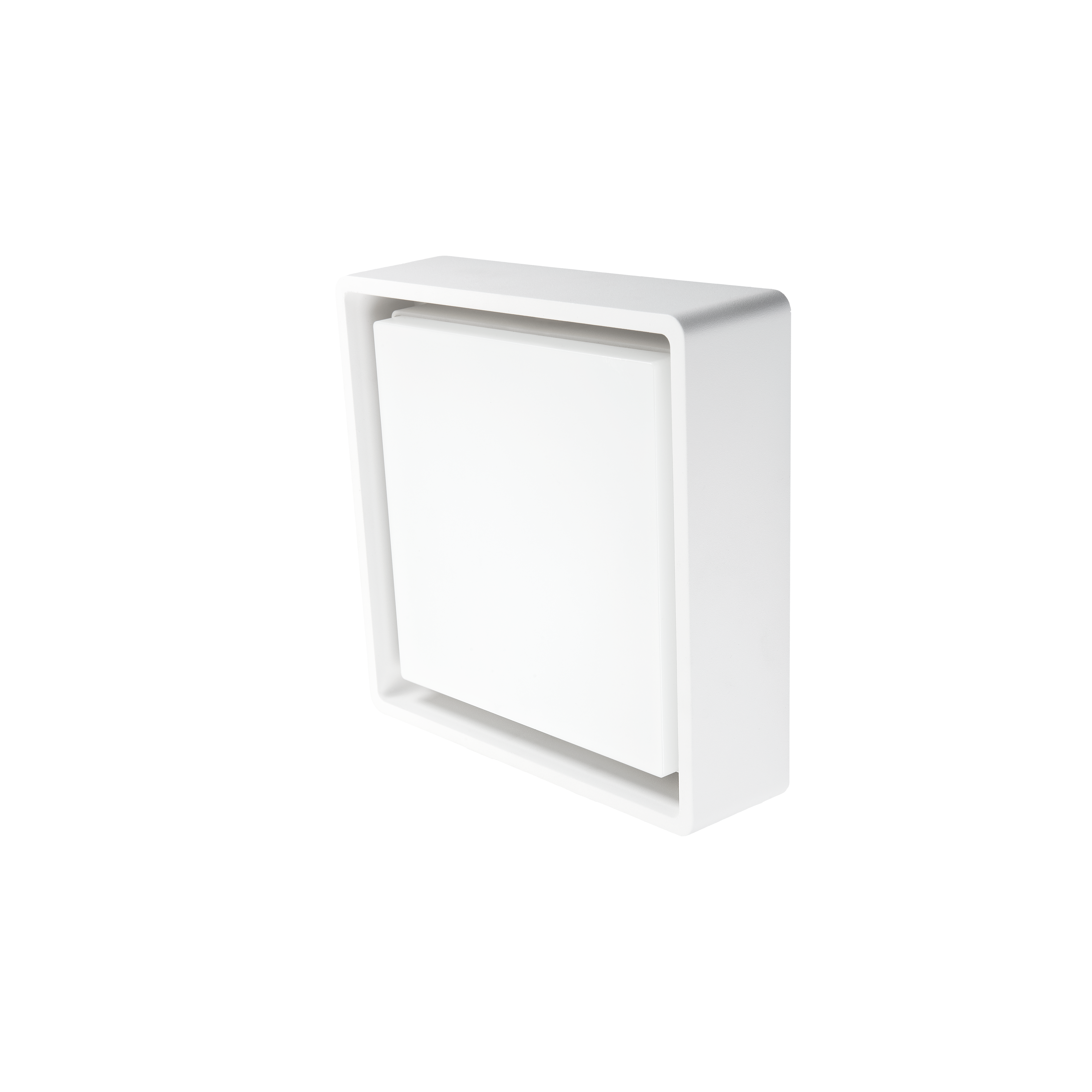 sg armaturen Outdoors wall/ceiling luminair frame square maxi 21w 4k wh