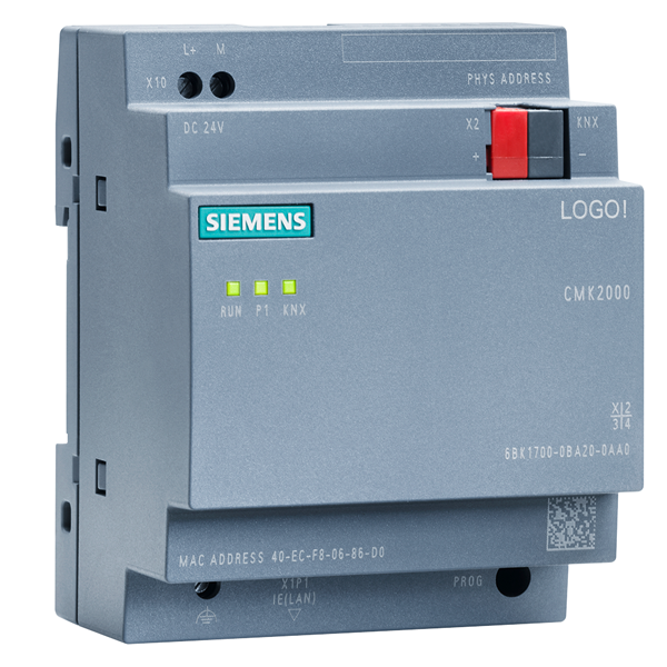 SIDEMOODUL LOGO!8 CMK2000 KNX LÜÜS 24VDC
