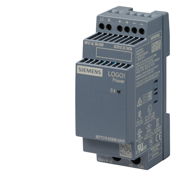 TEHOLÄHDE LOGO POWER 5VDC/3A