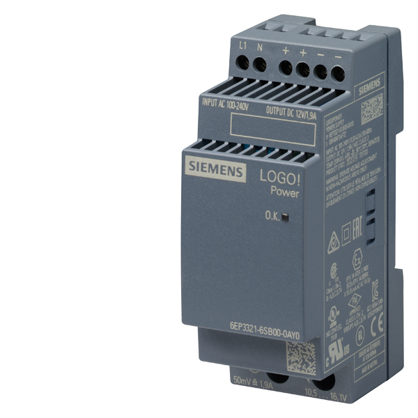 TEHOLÄHDE LOGO POWER 12VDC/1,9A