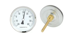 THERMOMETER SL Ø100 1/2 L100mm -20..60C BACK ENTRY