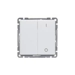 MOUNTING SWITCH 10621UC-84 WHITE