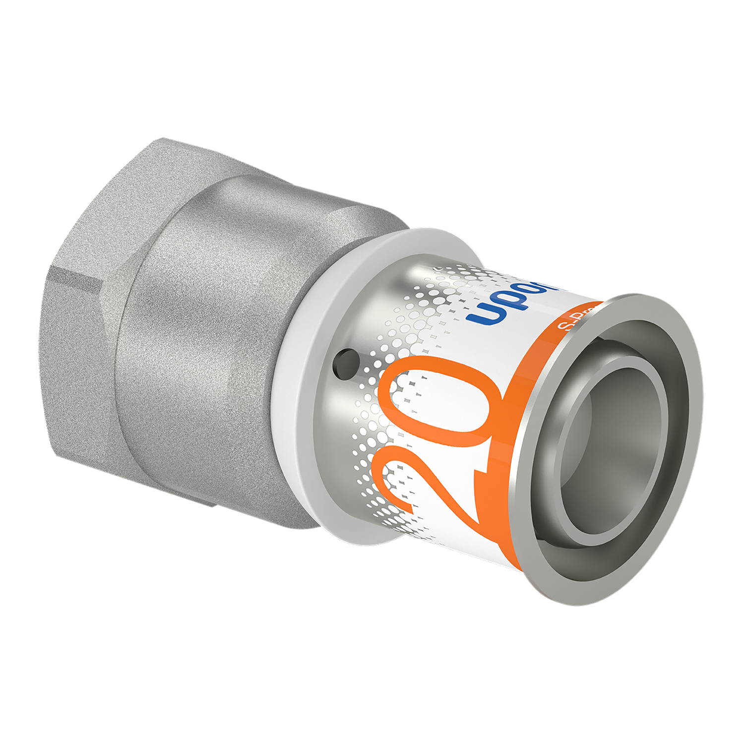 KOMPO RAK KOPPLING IG UPONOR 20x1/2 S-PRESS PLUS DR