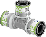 KOMPO T-HAARALIITIN UPONOR 32x32x32 S-PRESS PLUS DR