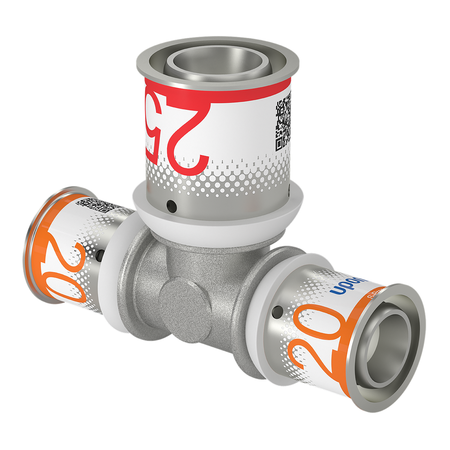 uponor Kompo t-haaraliitin uponor 20x25x20 s-press plus dr