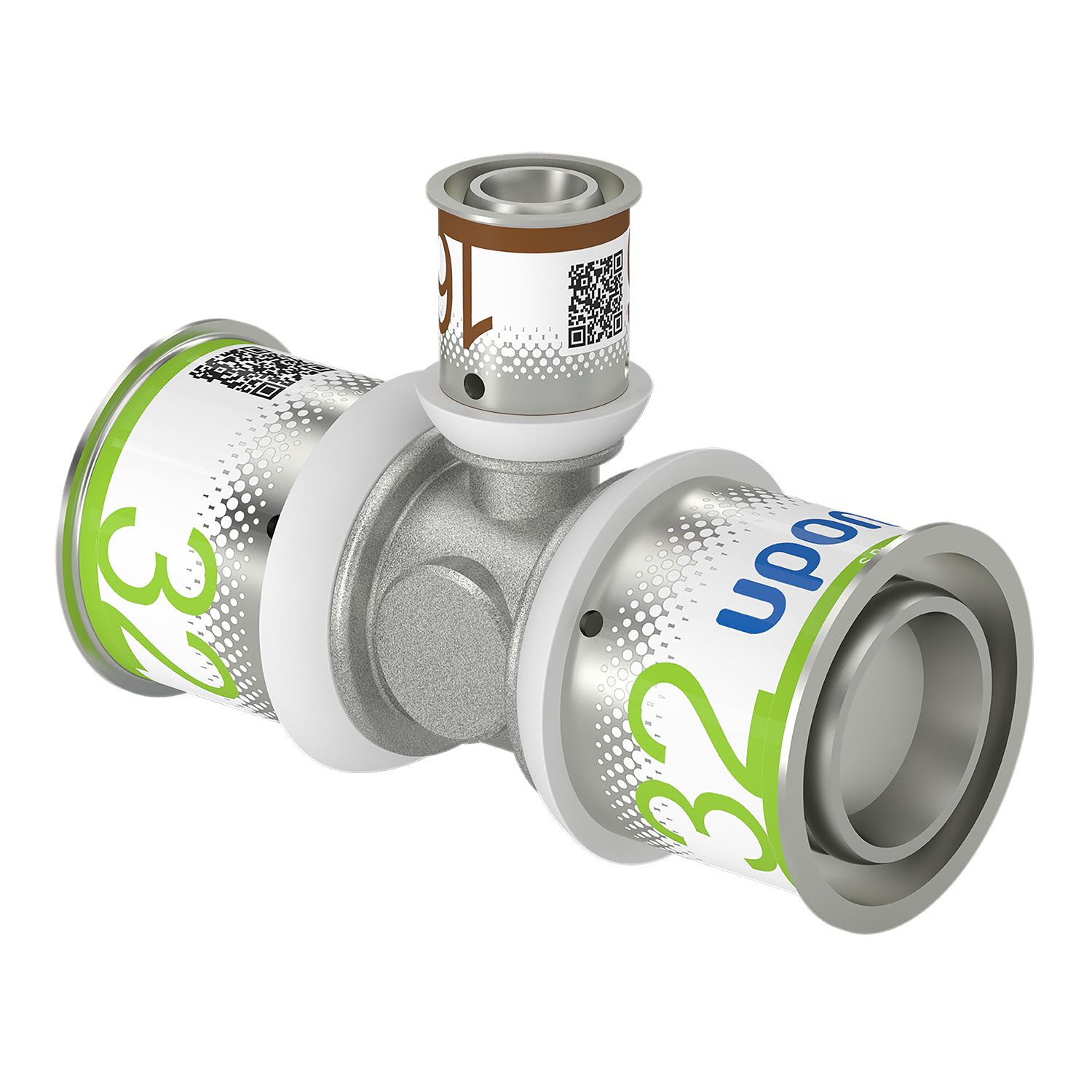 uponor Kompo t-haaraliitin uponor 32x16x32 s-press plus dr