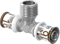 KOMPO T-HAARALIITIN UK UPONOR 16x1/2x16 S-PRESS PLUS DR