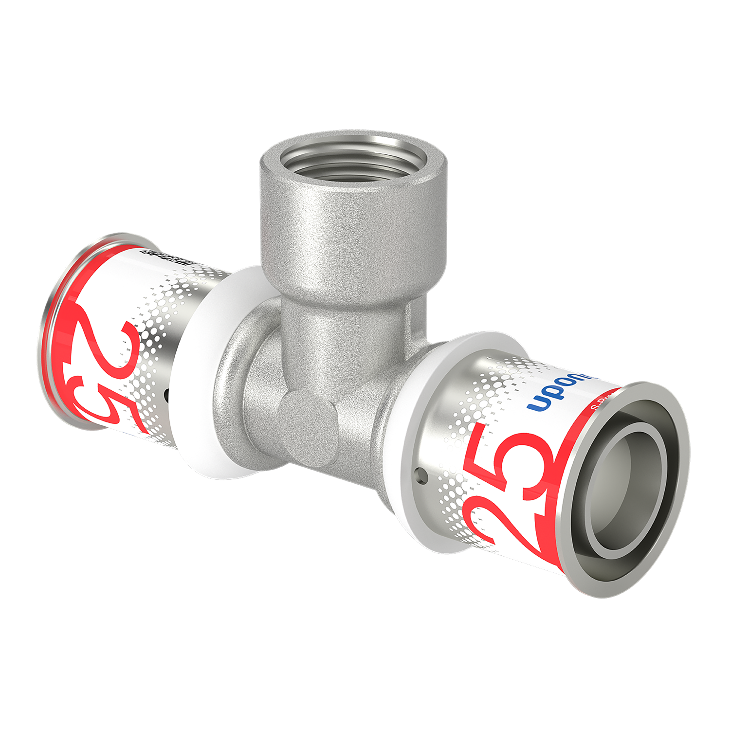KOMPO T-KOPPLING IG UPONOR 25x1/2x25 S-PRESS PLUS DR
