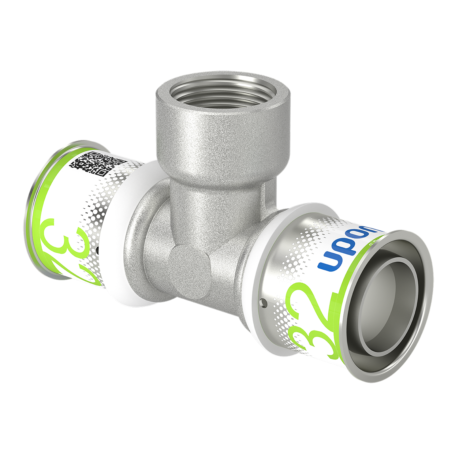 uponor T-piece ft uponor 32x3/4x32 s-press plus dr