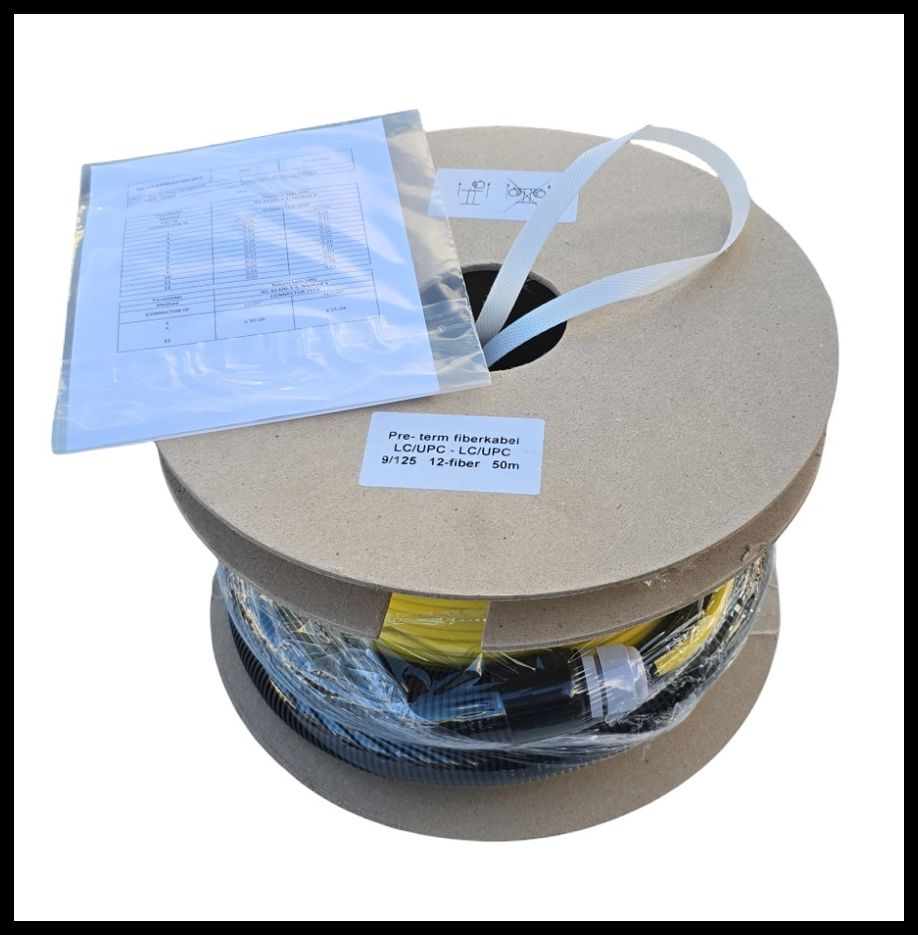 Preterm fiber 12xOS2 LC-LC Inne/Ute 30m