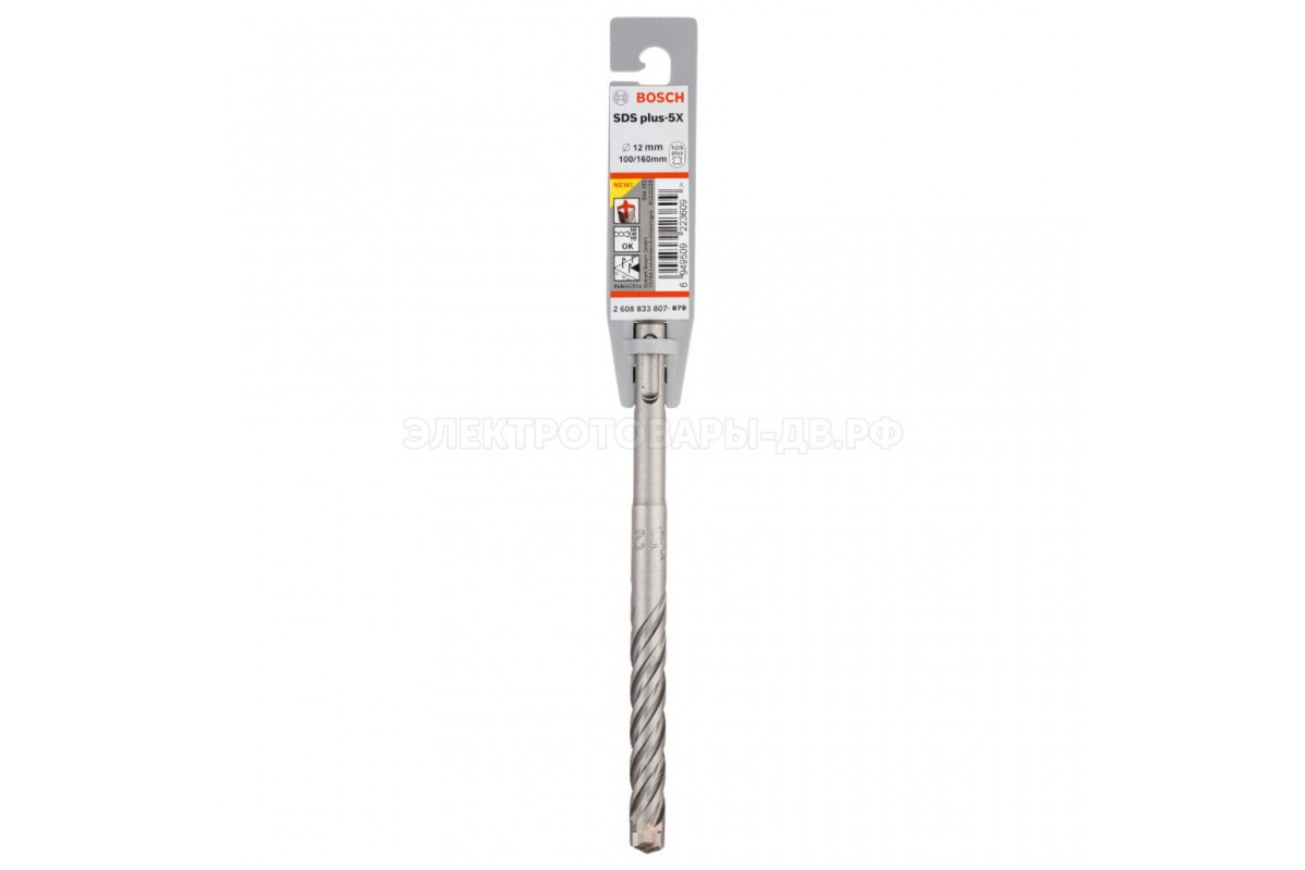 SDS-PLUS-5X GRĄŽTAS 6x50x110 MM
