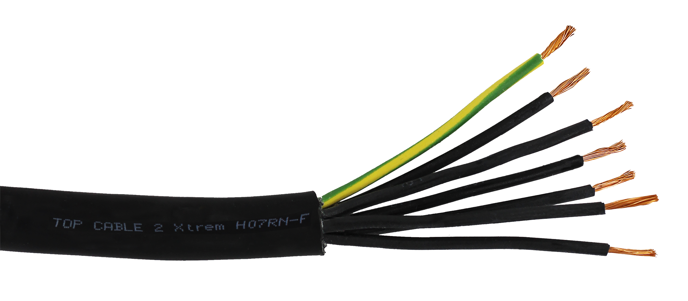 top cable Kumikaapeli xtrem h07rn-f 7x1,5 s k500 eca