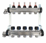 MANIFOLD UPONOR SMART 8 WITH TOPMETER