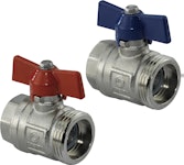 BALL VALVE PAIR UPONOR 3/4x1 FT/MT STRAIGHT SMART