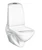 gustavsberg Wc-istuin seinä ei kantta gbg 1522hf nautic duo säiliöllä