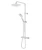 gustavsberg Shower column nautic round head shower and hand shower