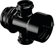 JAKOTUKKI PPM UPONOR 1+1 OSAINEN K/K 50mm AQUA PLUS