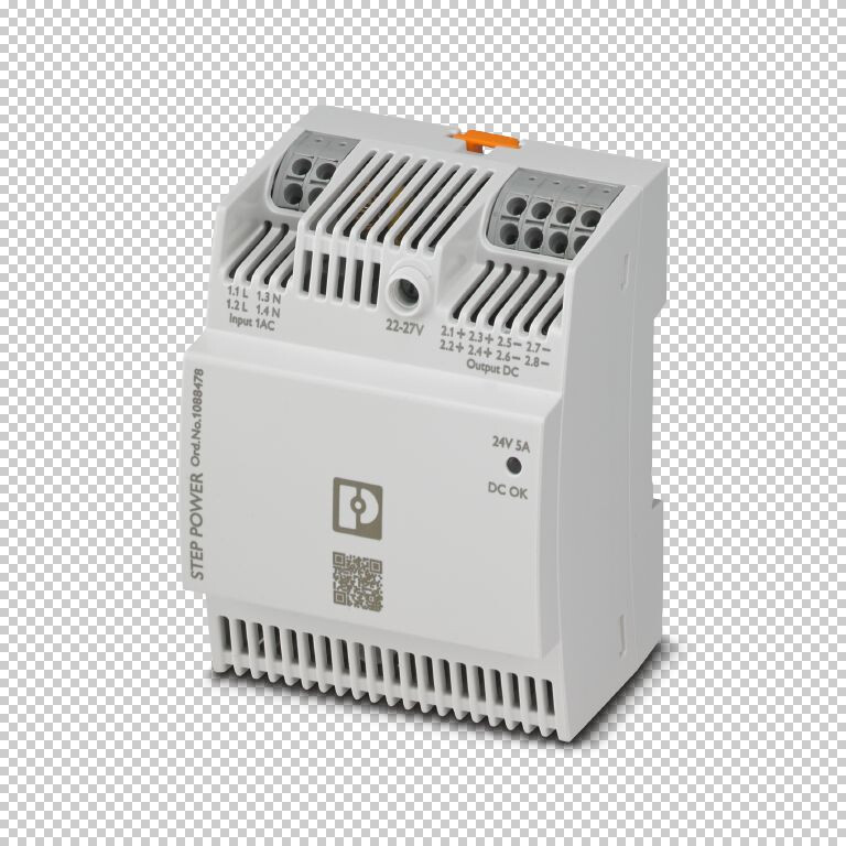 POWER SUPPLY STEP3-PS/1AC/24DC/5/PT