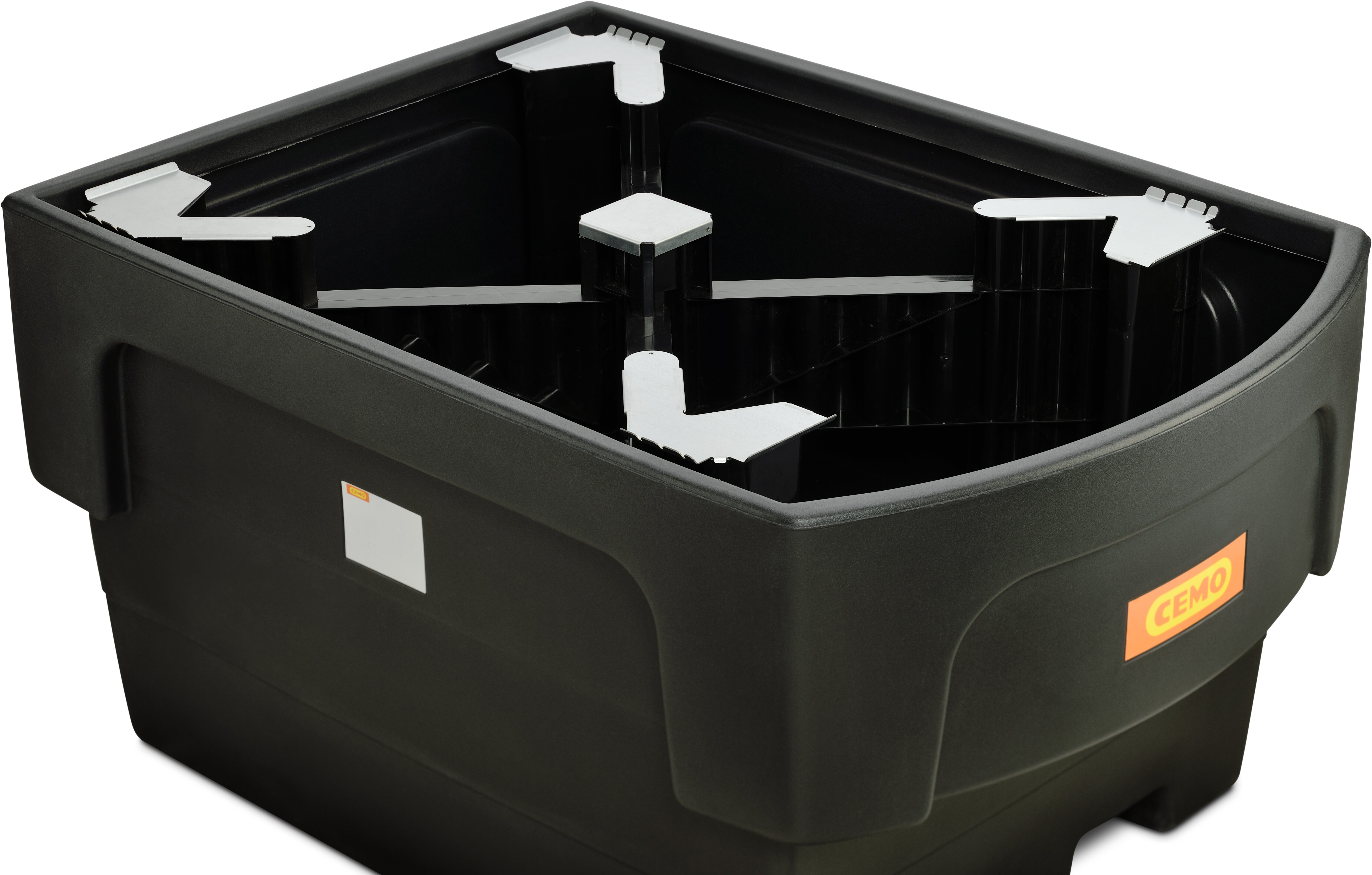 cemo Ibc spill pallet 1100/1-pe sup.cross fill attach