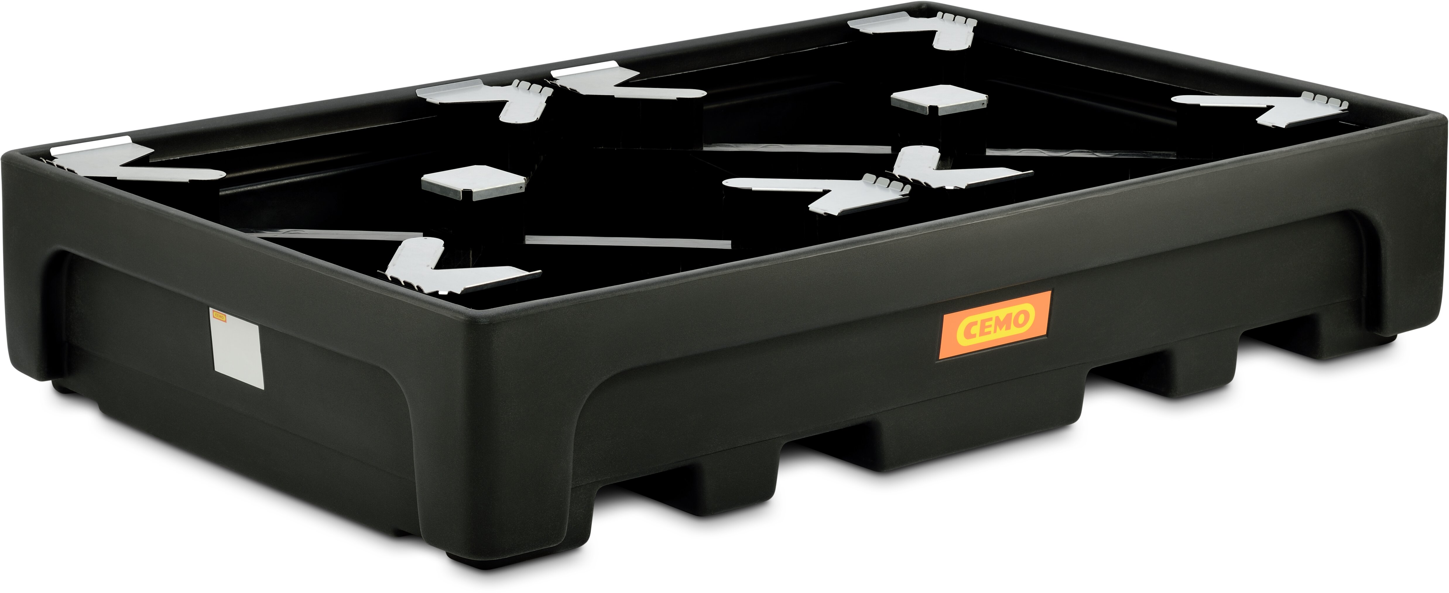 IBC SPILL PALLET 1100-2 PE WITHOUT GRATING