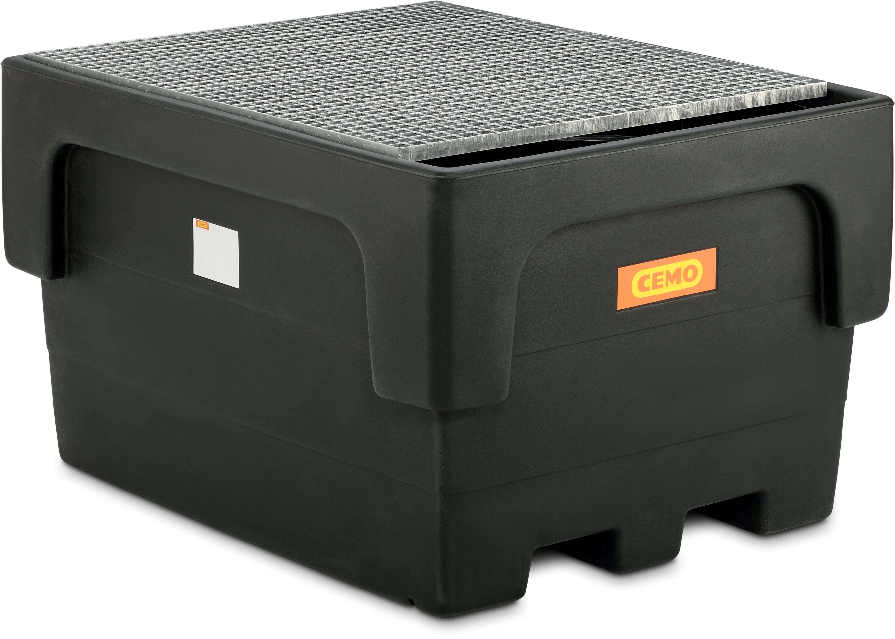 IBC SPILL PALLET 1100/1-PE GALVANIZED GRATING
