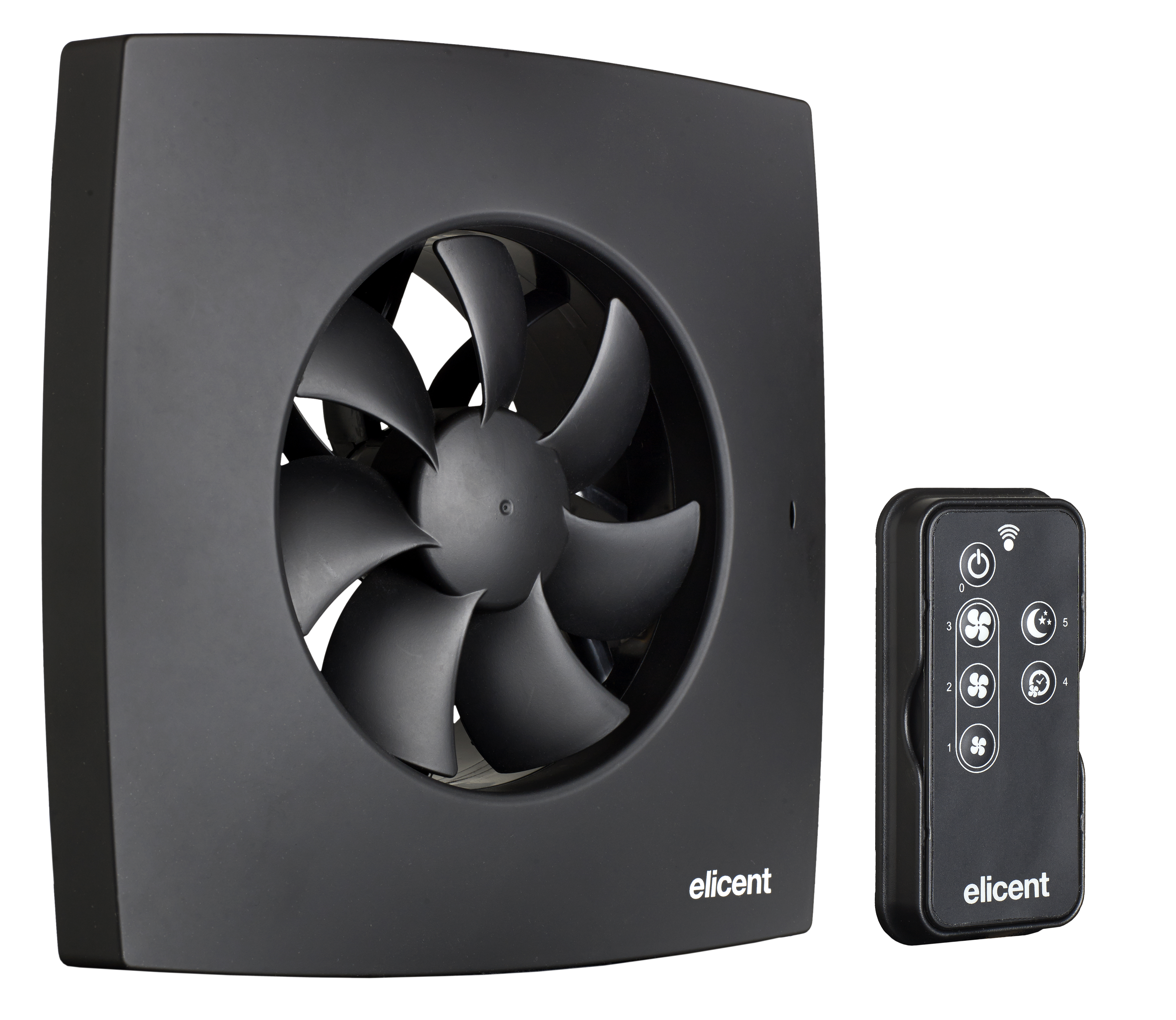 E-max Plus RC Svart matt, Badvifte