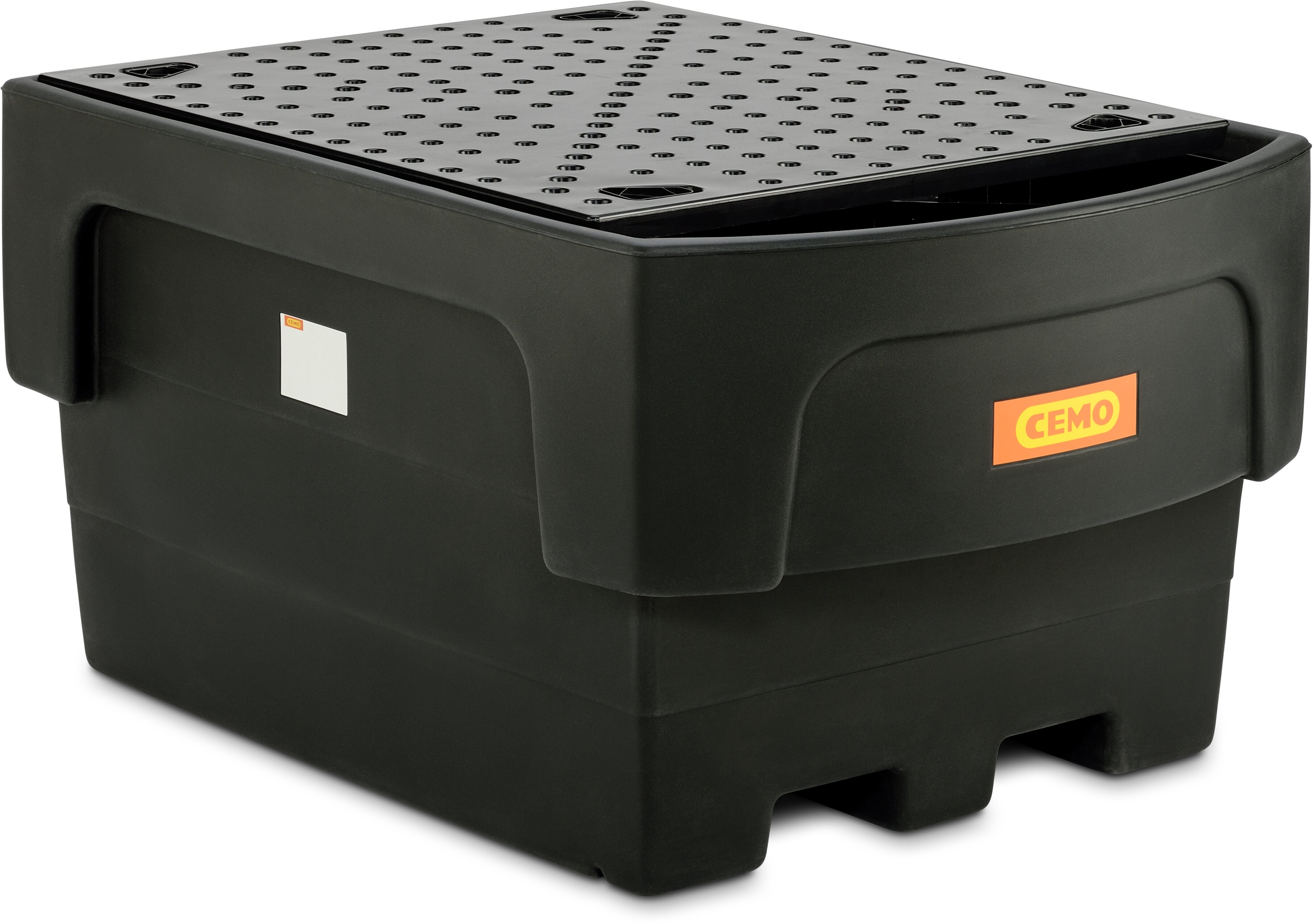 IBC SPILL PALLET 1100/1-PE FILL ATTACH PERFORATED PLATE
