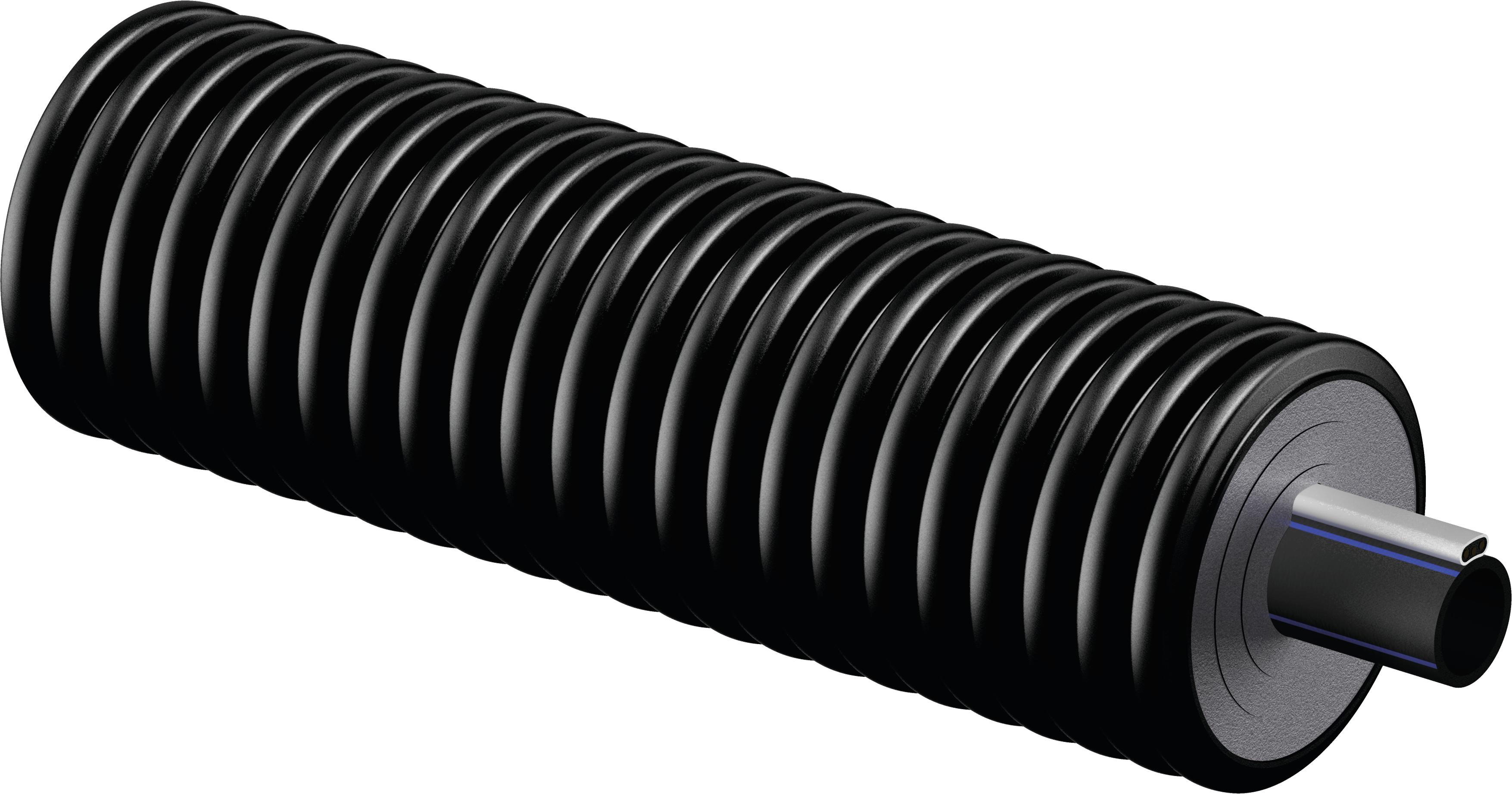 uponor Kallvattenrör supra plus 50x4,6/90 2x0,05 ohm/m vit